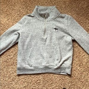 Victoria Secret Pink quarter zip sweater.